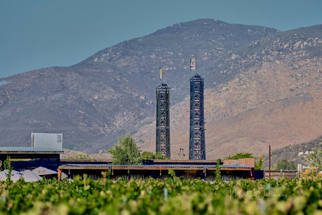 Fachada del Castillo Ferrer al atardecer
